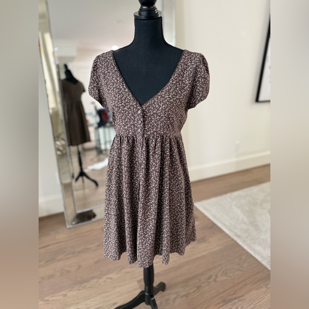 Denim & Supply Ralph Lauren Floral Babydoll Dress, Medium